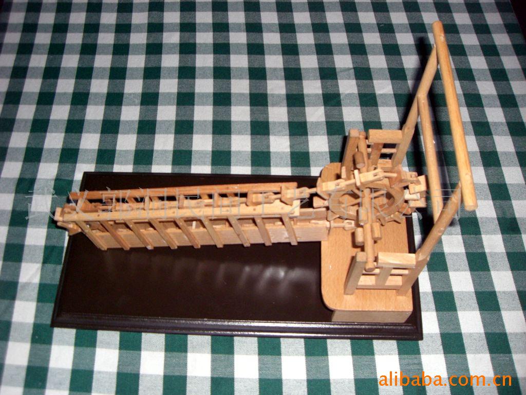 竹木工艺品木制品龙骨水车黄河水车大型景观水车