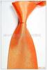 supply necktie Orange tie Plain colour goods in stock wholesale Customized machining Shengzhou necktie