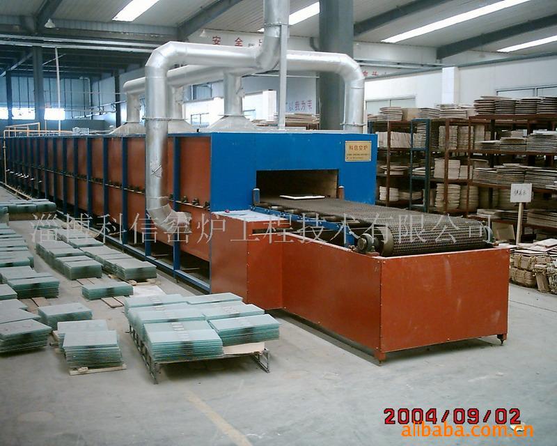 供应玻璃制品燃气热弯炉,热熔炉,网带炉