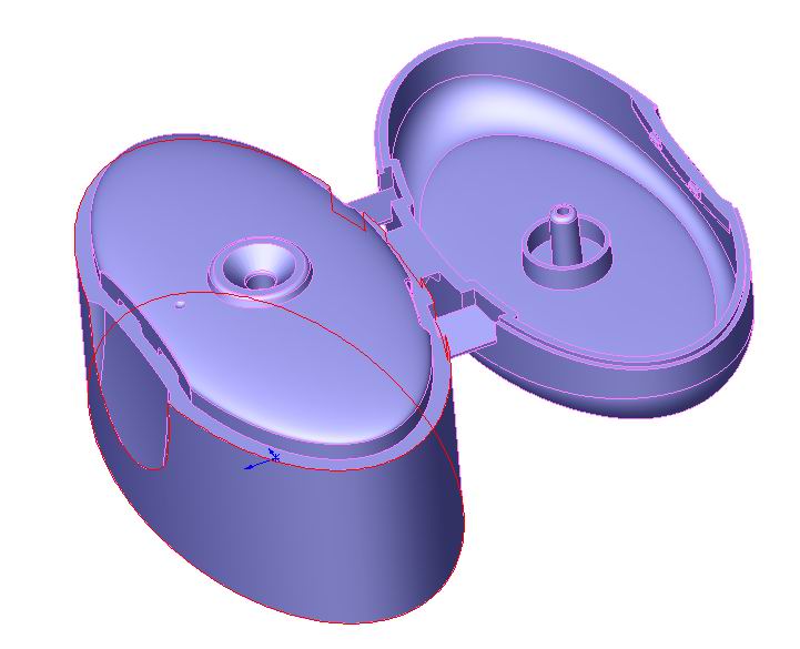 供应瓶盖设计模具制造capmold翻盖模具洗涤剂瓶盖