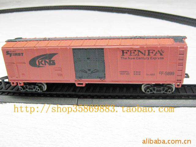 Модель поезда Средний набор поезд 4 средних внутренних железнодорожных двигателя внутреннего сгорания установили электрический игрушка трек поезд модель комплект OTHER