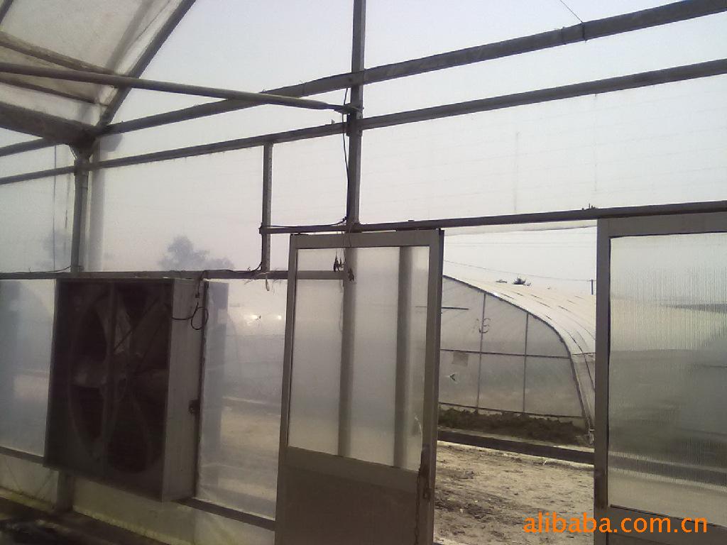 厂家批发不锈钢温室大棚配件大棚门 农用连栋蔬菜温室大棚门定制