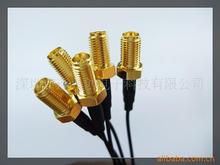 I-PEX TO SMA RG1.13MM 射频同轴线，可以按客户要求调试与打样品