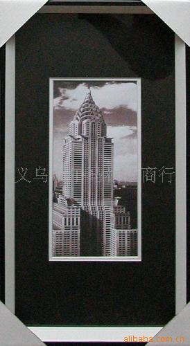 风景建筑黑白画图片大全_风景建筑黑白画图片