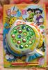 2501 Electric Fishing Magnetic fishing tray Rotation will sing Light music Parent-child toys