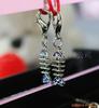 alloy Fishbone Pendant Imitation Platinum Jewelry Pets Kitty Fall in love Fish Pendant