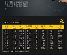 飞天鲤鱼竿碳素超轻超硬鲤鱼竿28调3.9/5.4/6.3米台竿套装手竿