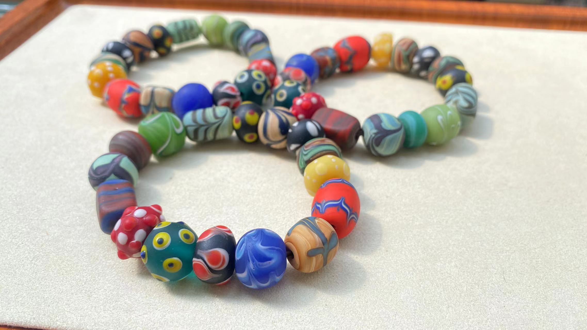 工厂批发藏巴拉多宝手串手工琉璃珠布达拉宫款男女款