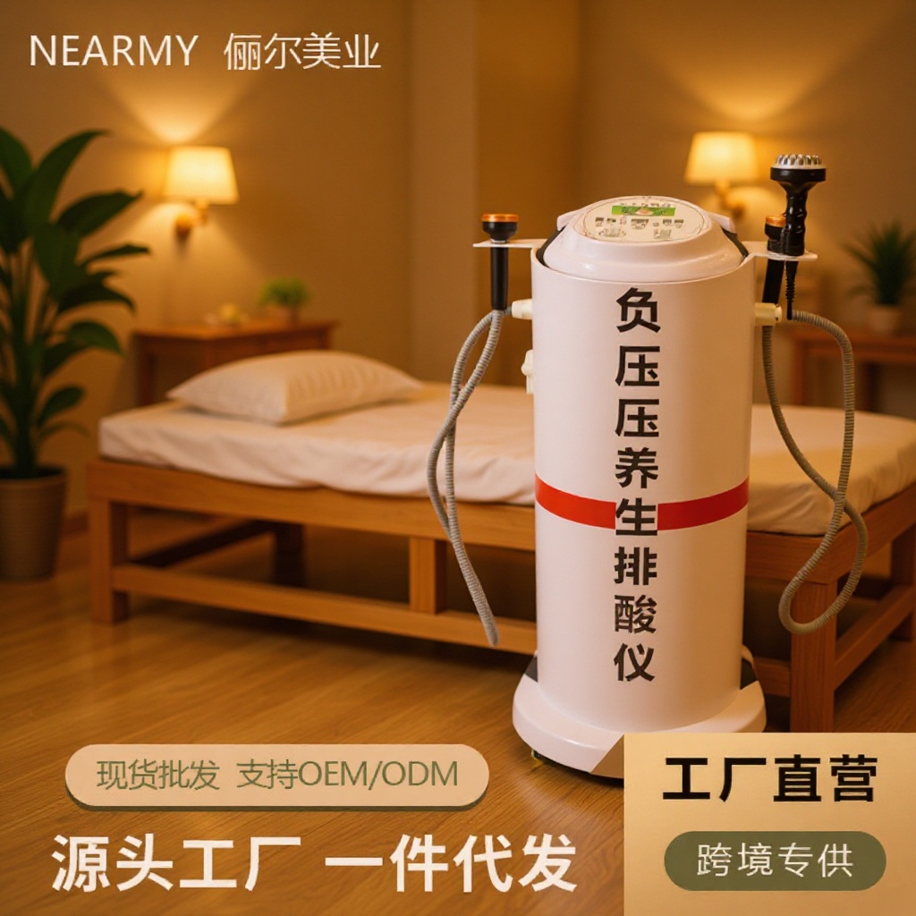 理疗负压排酸仪器仪经络疏通肩颈刮痧拔罐美容院塑形同款理疗仪