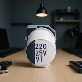 220UF25V6.3*7.7/8*10.5贴片铝电解电容电脑主板耐高温长寿命