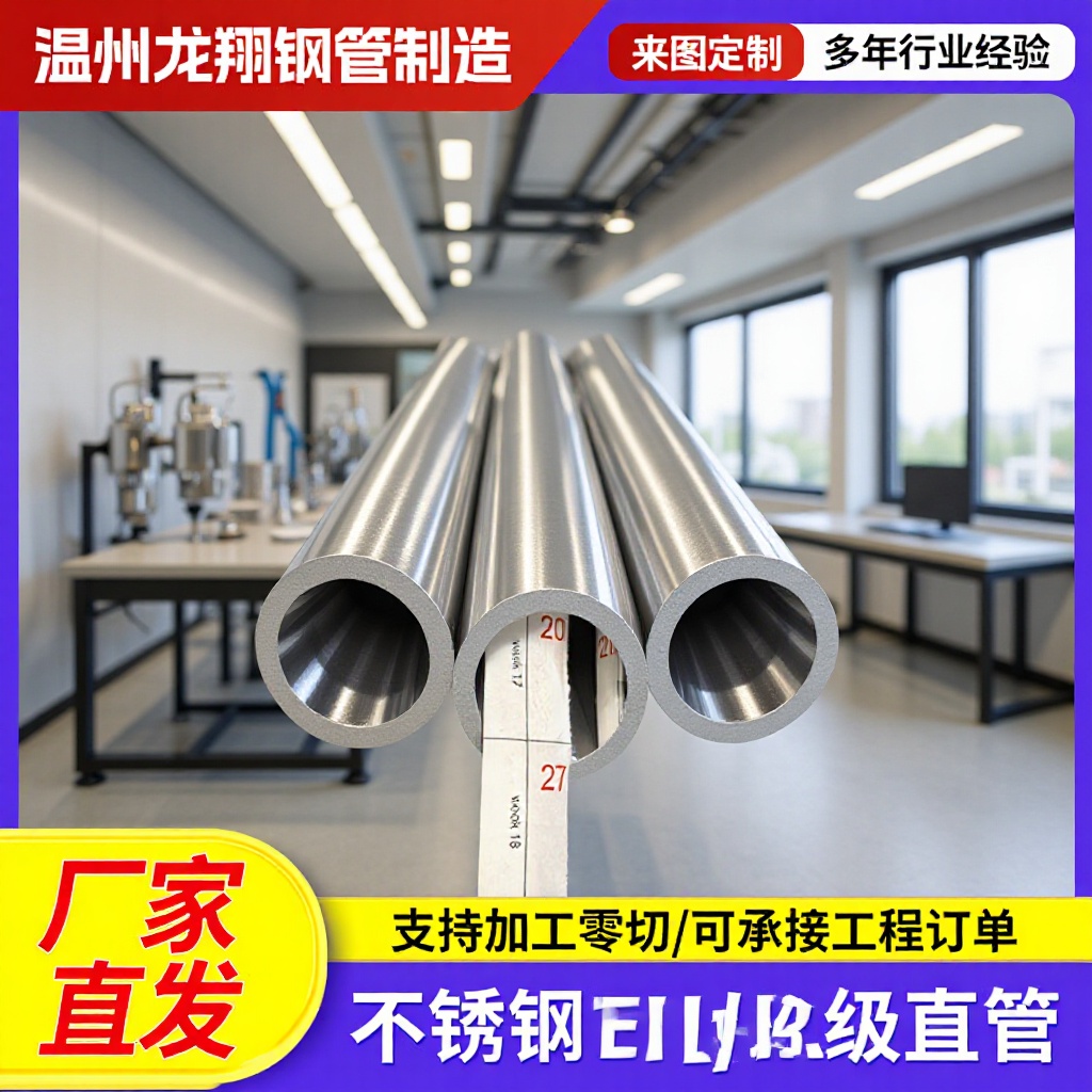 定制加工316L不锈钢EP管电解抛光仪表管EP级精密卡套管