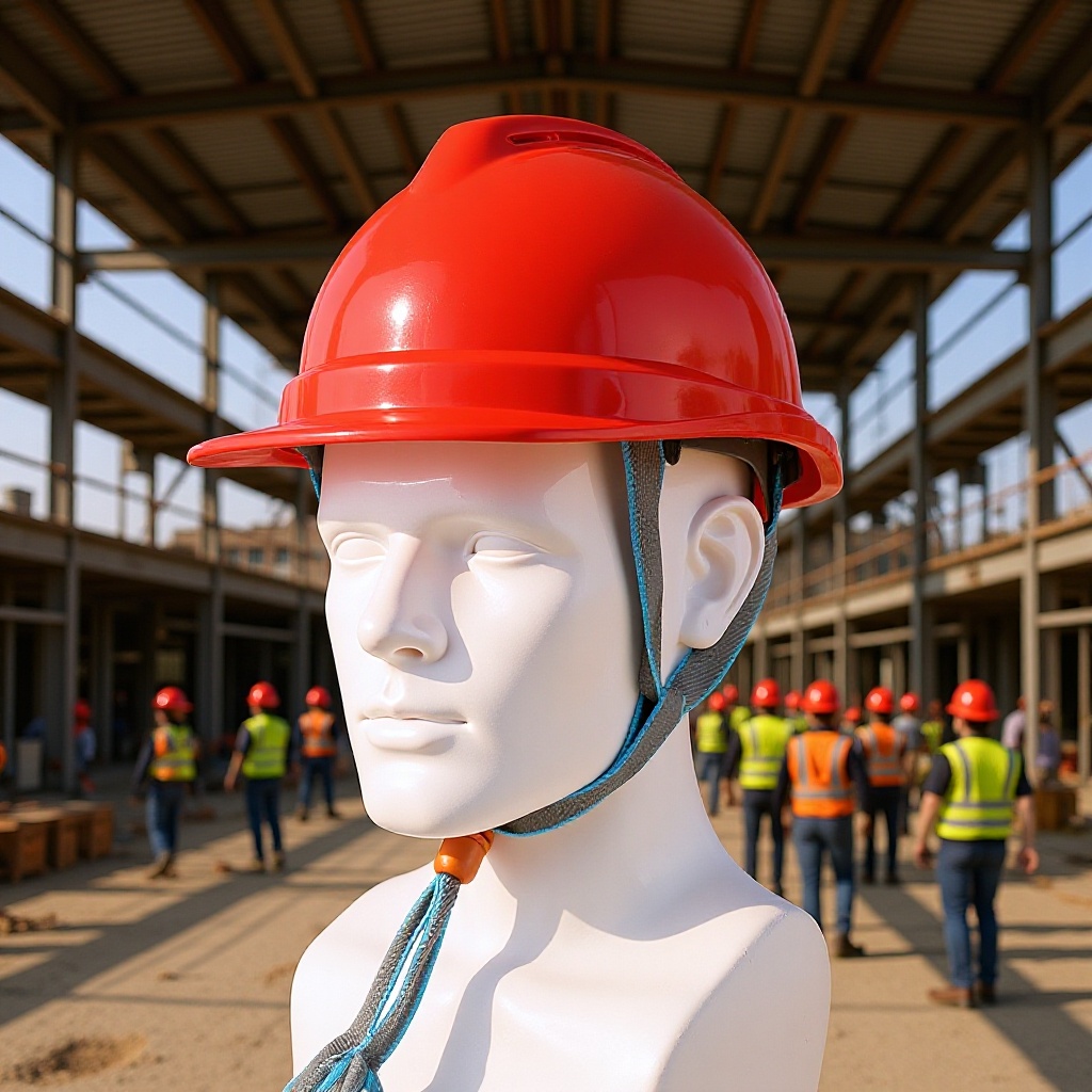 加工定制V型加厚透气工地安全帽 帽衬吸汗垫建筑头盔印字防护厂家