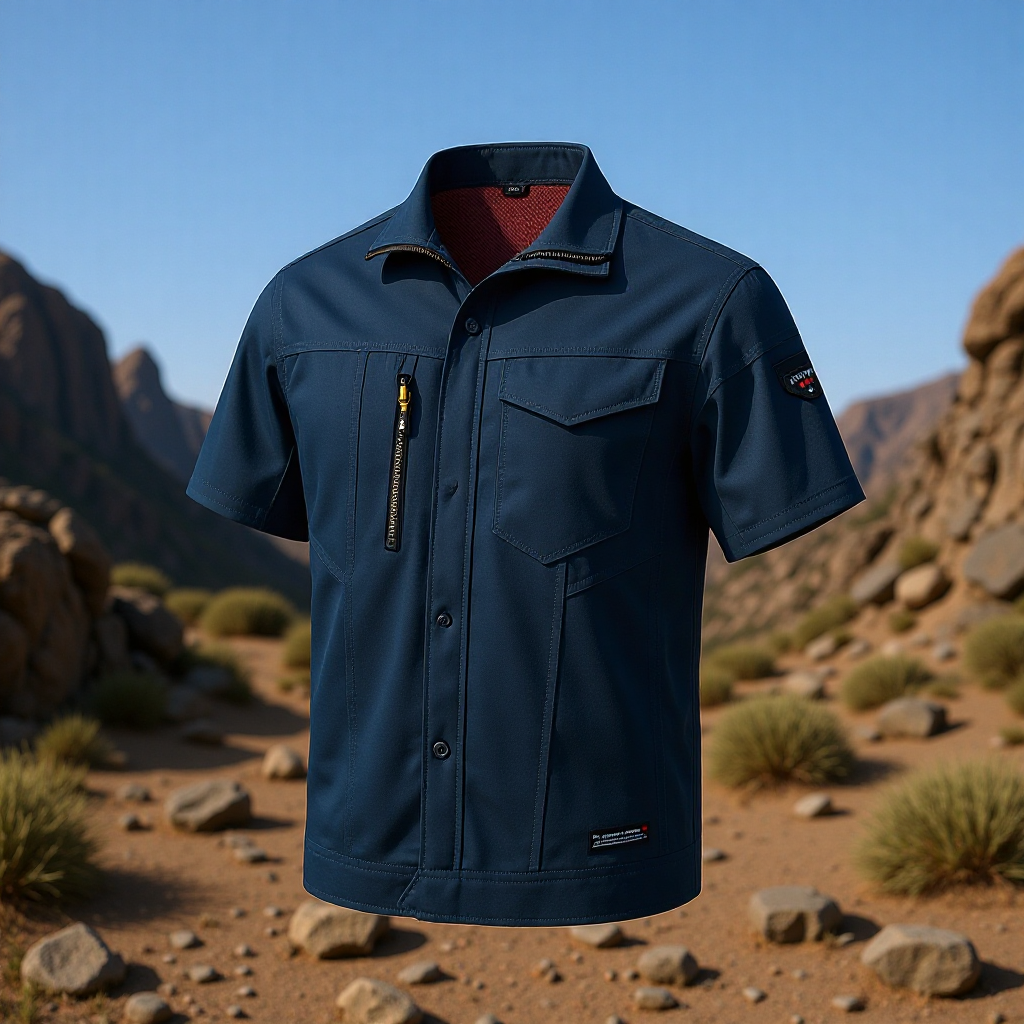 短袖男夏季新款电工服防静电面料耐磨耐洗防撕裂国家电网企业工服