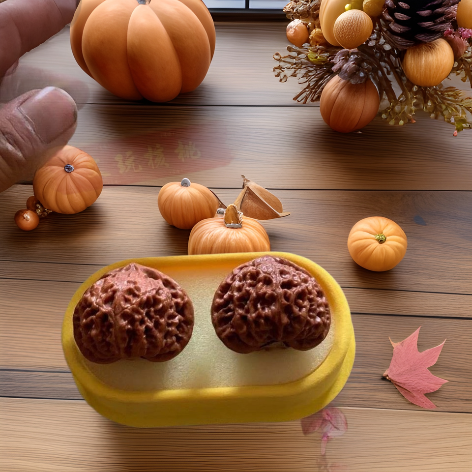 批发透明核桃盒文玩核桃收纳盒子手球盒透明色狮子头包装盒