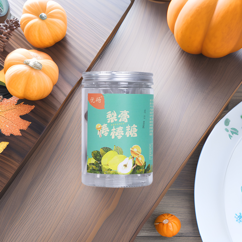 砀山秋梨膏棒棒糖网红儿童地摊零食母婴店袋装硬糖果厂家批发罐装