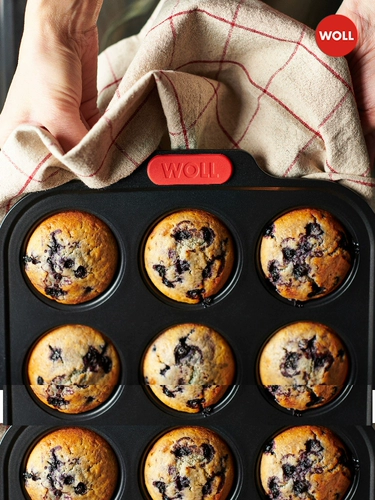 WOLL немецкая форма для торта из 12 предметов с антипригарным покрытием, 6 маленьких кексов, пончиков, кексов, 9 противней, инструмент для выпечки в духовке
