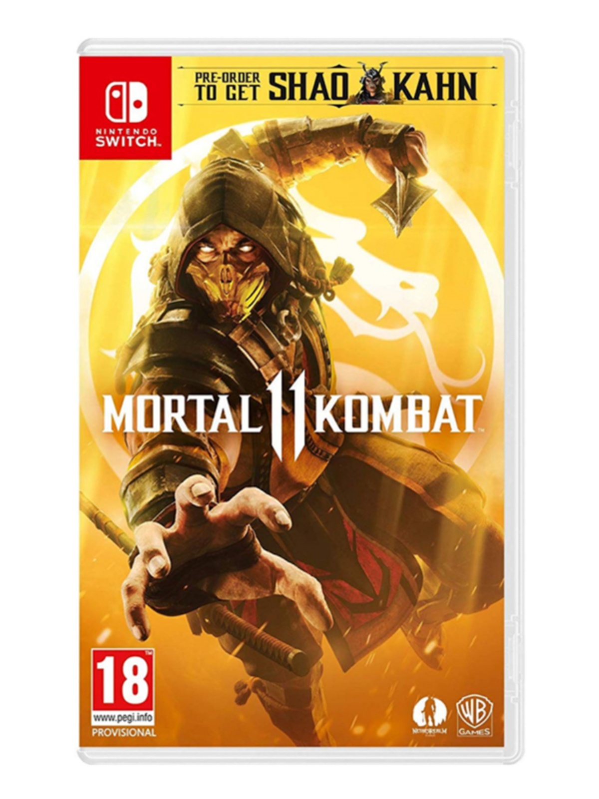 무료 배송 재고 스위치 게임 카트리지 NS MORTAL KOMBAT 11 MORTAL KOMBAT 중국어