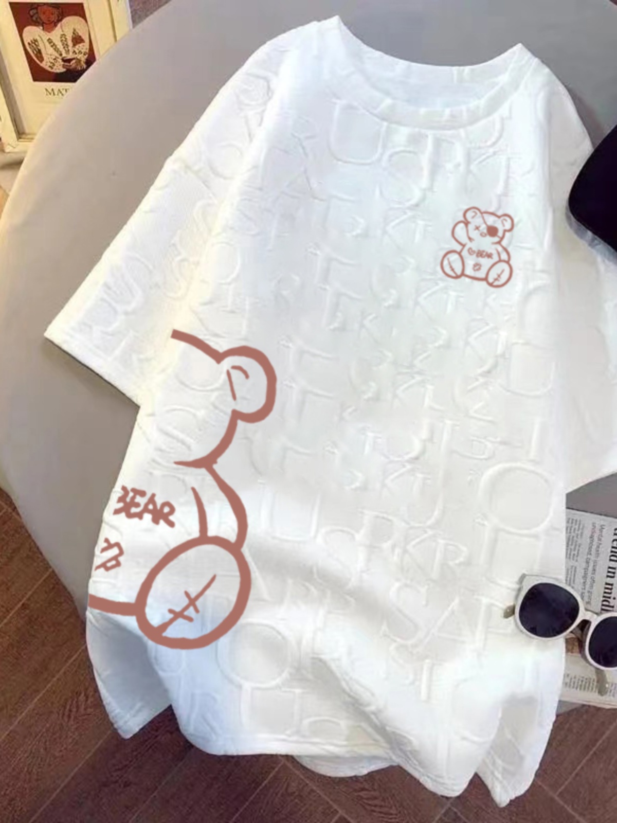 CUT THE LABEL AND WITHDRAW THE CABINET THE INTERNATIONAL FIRST-LINE BRAND WOMENS CLOTHING COUNTER WITHDREW THE REMAINING ORDER 2024 NEW SHORT-SLEEVED T-SHIRT WOMENS TOP SUMMER