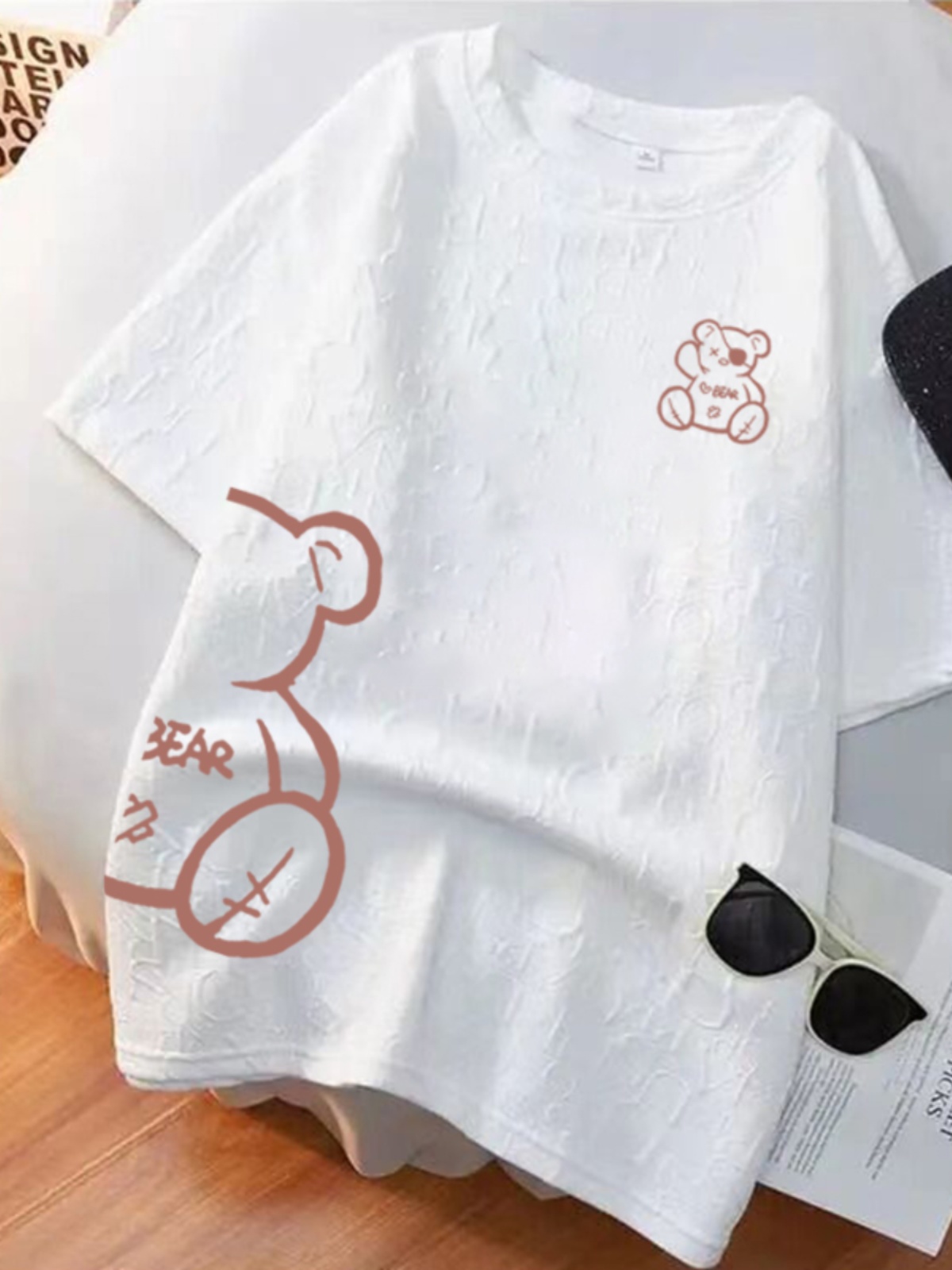 CUT THE LABEL AND WITHDRAW THE CABINET THE INTERNATIONAL FIRST-LINE BRAND WOMENS CLOTHING COUNTER WITHDREW THE REMAINING ORDER 2024 NEW SHORT-SLEEVED T-SHIRT WOMENS TOP SUMMER