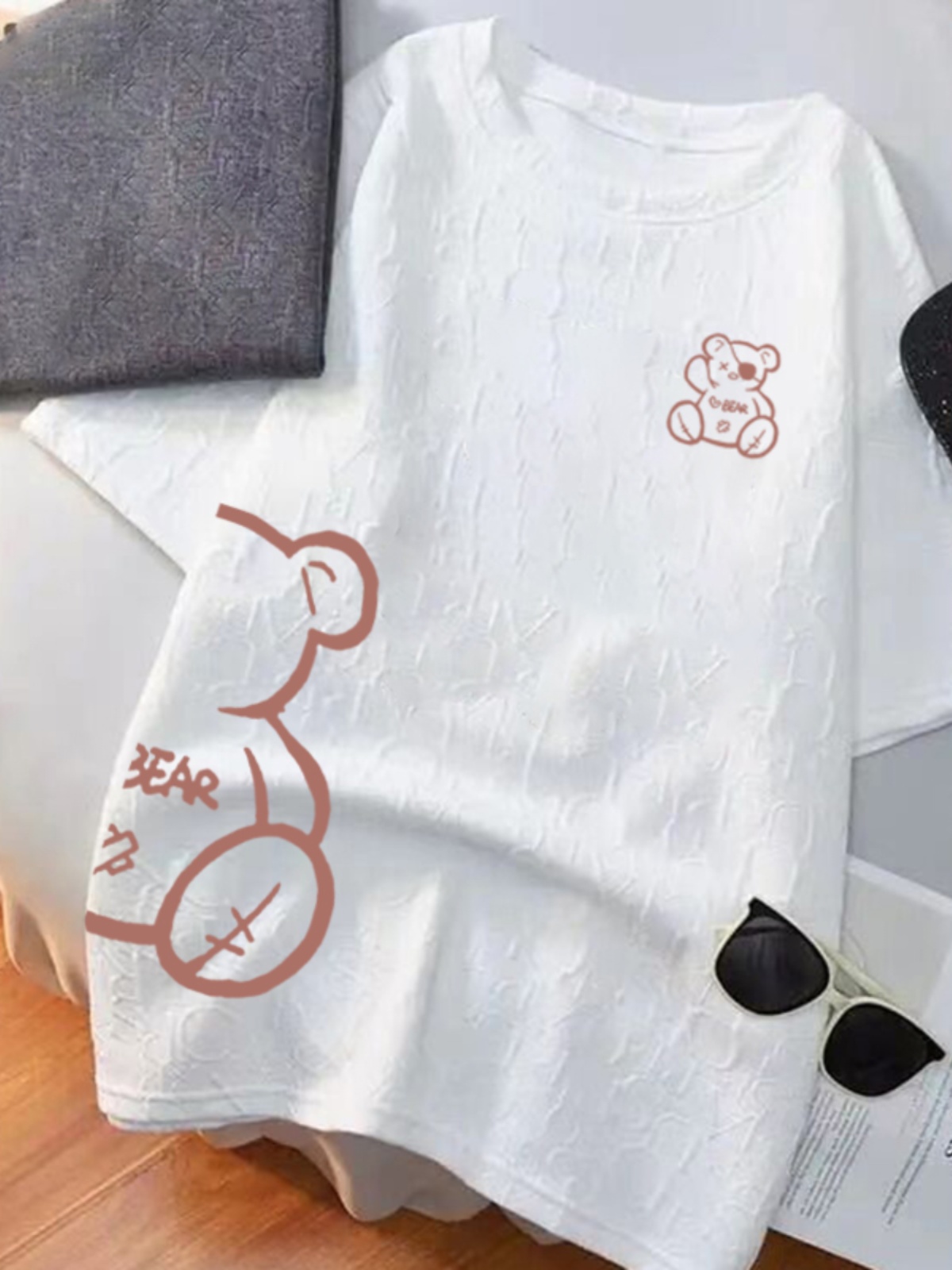 CUT THE LABEL AND WITHDRAW THE CABINET THE INTERNATIONAL FIRST-LINE BRAND WOMENS CLOTHING COUNTER WITHDREW THE REMAINING ORDER 2024 NEW SHORT-SLEEVED T-SHIRT WOMENS TOP SUMMER