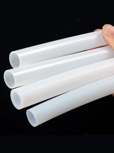 乳白色四氟管铁氟龙管聚四氟乙烯管耐高温酸碱耐油耐腐蚀PTFE软管