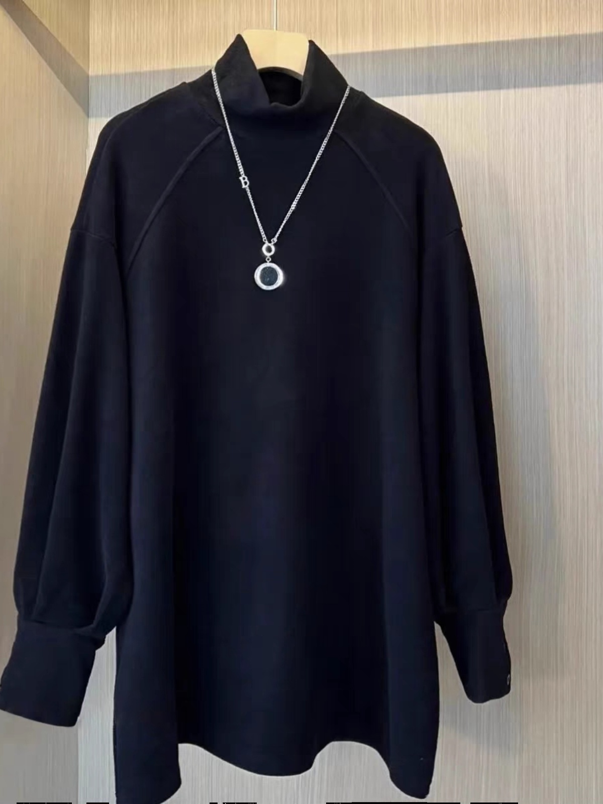 FOREIGN TRADE CLEARANCE TAIL GOODS SOLID COLOR VELVET WARM MID-LENGTH HALF-HIGH NECK LONG-SLEEVED T-SHIRT TOPS UNDERSHIRT WOMENS AUTUMN AND WINTER
