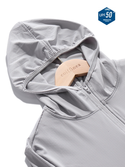 UPF50+冰丝夏季防晒衣男女户外轻薄款防紫外线防晒服皮肤外套风衣