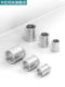 304/316L stainless steel inner wire through stainless steel outer pipe ancient double inner wire direct internal thread 2 minutes 3 minutes 4