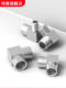 304/316 Stainless steel thickened high pressure double inner wire outer wire inner and outer wire joint CNC right angle elbow G/M/NPT
