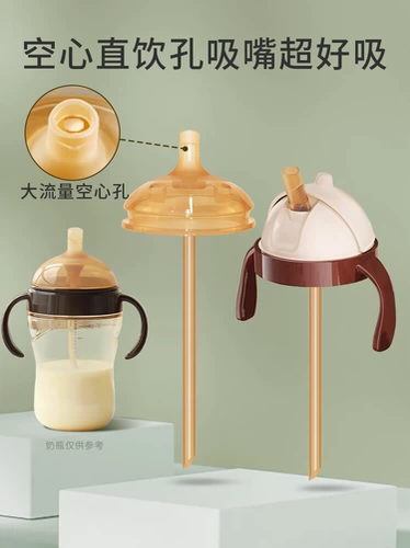 Бутылочка для кормления, трубочка, соска, ручка, сменная крышка для стакана, стакан