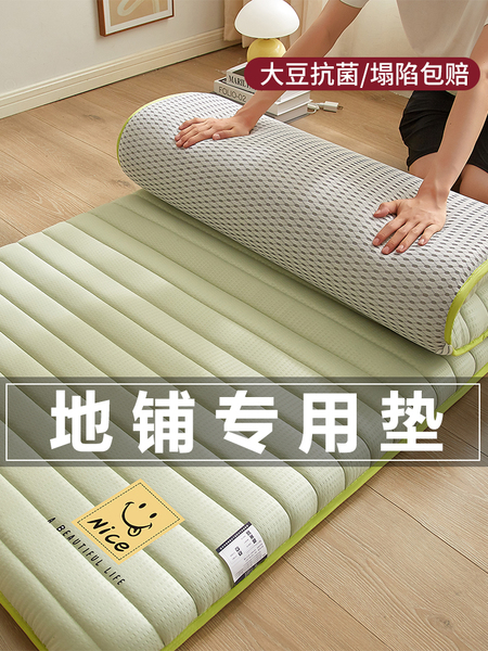 床垫软垫地铺睡垫家用可折叠防潮地垫打地铺神器单双人租房专用垫