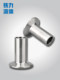 Stainless steel sanitary fast mounting joint 304/316L extended 40 welding end flange fast chuck can be customized