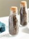 Japanese commercial home goodies cork glass transparent storage dried fruits and grains tea jar storage kitchen supplies