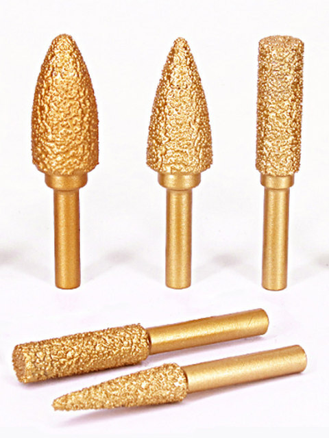 Diamond grinding head cast iron special brazing electric grinding head grinding wheel carbam grinding head cylindrical bullet metal milling cutter