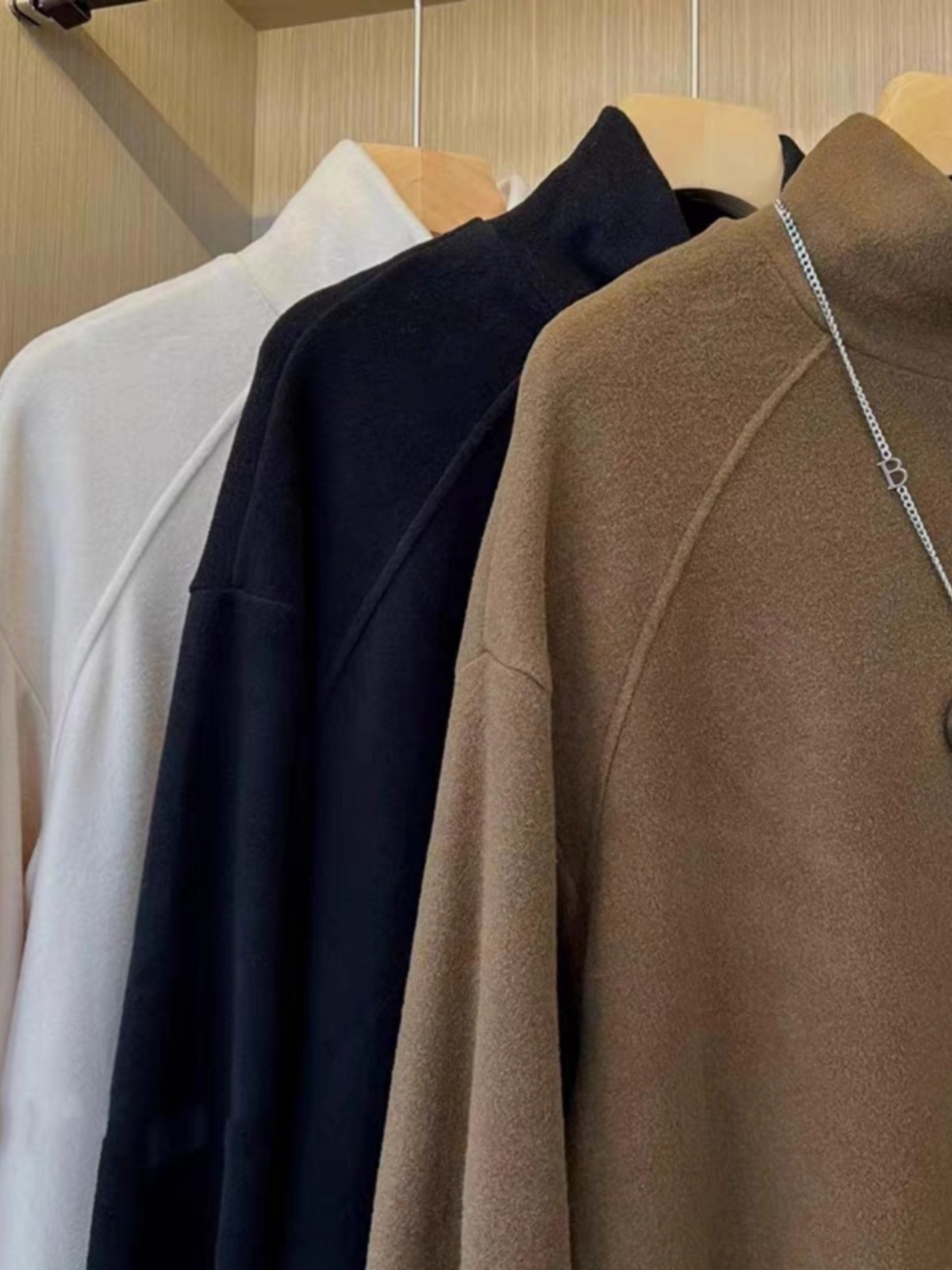 FOREIGN TRADE CLEARANCE TAIL GOODS SOLID COLOR VELVET WARM MID-LENGTH HALF-HIGH NECK LONG-SLEEVED T-SHIRT TOPS UNDERSHIRT WOMENS AUTUMN AND WINTER