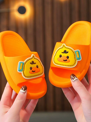 Детские тапочки, летние нескользящие слайдеры подходит для мужчин и женщин для раннего возраста, мягкая подошва