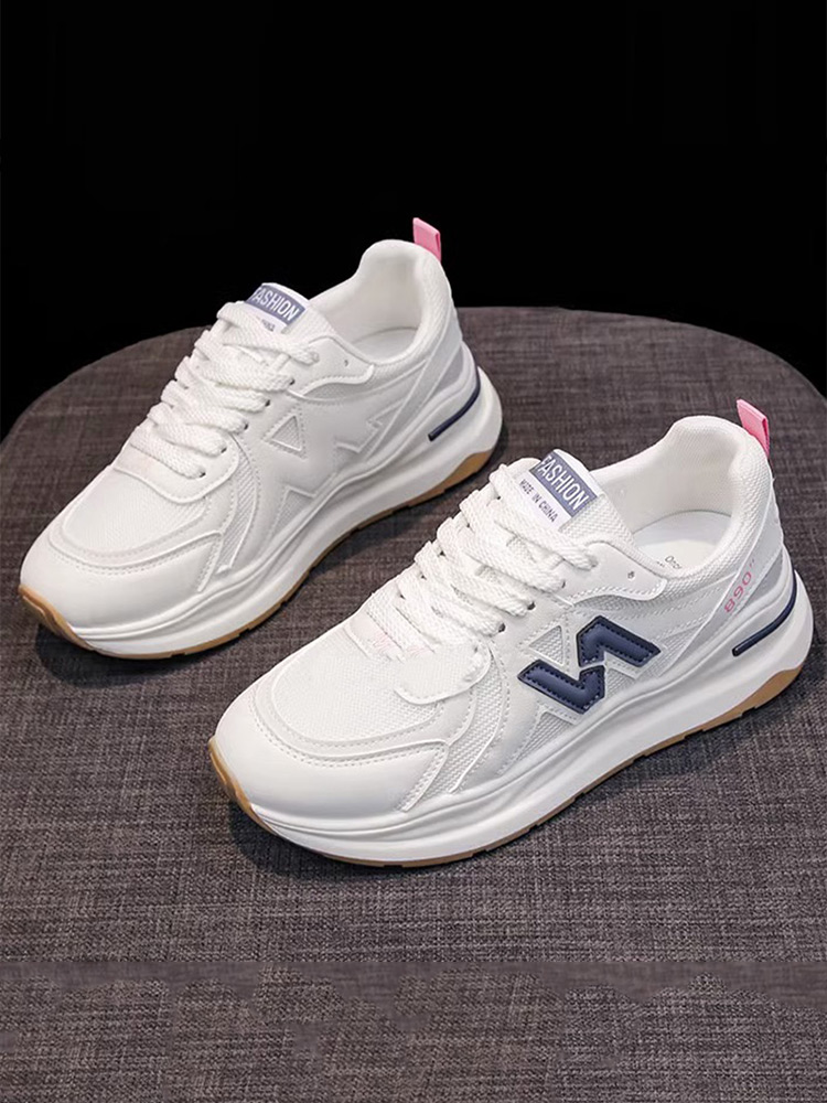 BREATHABLE MESH WAFFLE FORREST GUMP SHOES WOMENS SUMMER 2024 NEW HIGH-END TRENDY CASUAL AND VERSATILE SPORTS DAD SHOES