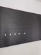 Nordic black hole board custom porch storage rack on wall commercial office tools metal hanging rack