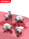 304/316 Stainless steel thickened high pressure double inner wire outer wire inner and outer wire joint CNC right angle elbow G/M/NPT