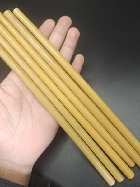 包邮空心竹黄竹杆玉竹葫芦丝毛笔杆竹节人 烟杆毛笔酥原料