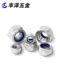 304 stainless steel nylon lock nut hexagonal anti-loosening anti-slip self-locking screw cap 2M3M4M5M6M8M10M12
