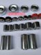 Direct sales hardened heavy duty metal galvanized roller steel plate fluent strip slide roller stainless steel oil-free smooth bearing