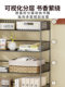 Desk bookshelf desk storage multi-layer countertop layered shelf office desktop storage rack bay window storage cabinet