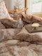 High-end light luxury jacquard~French pastoral florals丨Four-piece set of cotton bed, pure cotton sheets and quilt covers and bedding products