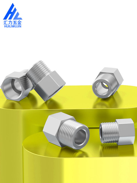 304 stainless steel inner and outer wire joint pressure gauge joint inner and outer wire conversion head 1/81/43/81/23/4