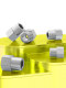 304 stainless steel inner and outer wire joint pressure gauge joint inner and outer wire conversion head 1/81/43/81/23/4