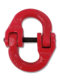 G80 lifting butterfly buckle chain connection buckle chain double ring buckle chain shackle rigging connection buckle