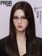 帕莎2024年杨超越新品眼镜框β钛腿复古温雅可配近视半框时尚镜架