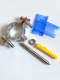 Stainless steel snap pipe bracket screw pipe fixer clamp pipe clamp bracket