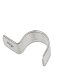 Galvanized single-sided tube card Ohmka single-hole tube clamp instrument tube card single-hole riding card K01 fixed card P-type tube card